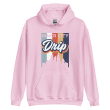 Load image into Gallery viewer, I.C.D Multicolor Snow White Drip Unisex Hoodie (9 Colors Available)