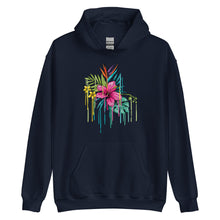 Load image into Gallery viewer, Melting Pink Flower Unisex Hoodie (10 Colors Available )