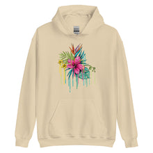Load image into Gallery viewer, Melting Pink Flower Unisex Hoodie (10 Colors Available )