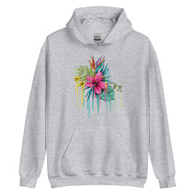 Load image into Gallery viewer, Melting Pink Flower Unisex Hoodie (10 Colors Available )