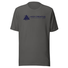Load image into Gallery viewer, High Creative Level Short-Sleeve Unisex T-shirt Navy Blue Letters (6 Colors Available)