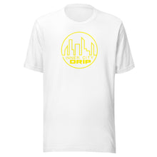 Load image into Gallery viewer, Inner City Drip Short-Sleeve Unisex T-Shirt Yellow Letters (6 colors available)