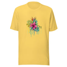 Load image into Gallery viewer, Melted Pink Flower Unisex t-shirt (13 Colors Available )