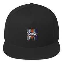 Load image into Gallery viewer, Inner City Drip Multicolor Logo Flat Bill Cap (5 Colors Available)