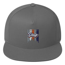 Load image into Gallery viewer, Inner City Drip Multicolor Logo Flat Bill Cap (5 Colors Available)