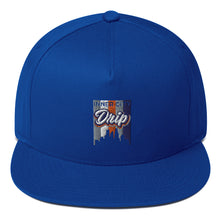 Load image into Gallery viewer, Inner City Drip Multicolor Logo Flat Bill Cap (5 Colors Available)
