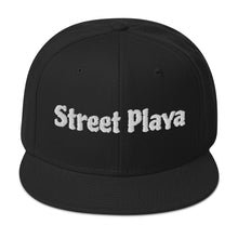 Load image into Gallery viewer, Street Playa white letters  Snapback Hat (6 Colors)