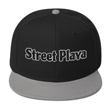 Load image into Gallery viewer, Street Playa black & white letters Snapback Hat (8 Colors)