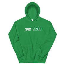 Load image into Gallery viewer, Street Code Unisex Hoodie white letters (6 colors available)