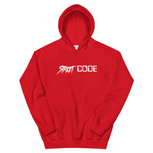 Load image into Gallery viewer, Street Code Unisex Hoodie white letters (6 colors available)