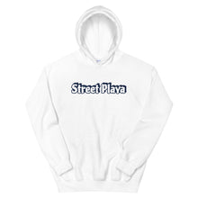 Load image into Gallery viewer, Street Playa Navy Blue Letters Unisex Hoodie (5 Colors Available)