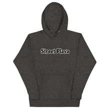 Load image into Gallery viewer, Street Playa Unisex Hoodie black letters white outline (4 Colors Available)