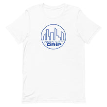 Load image into Gallery viewer, Inner City Drip Short-Sleeve Unisex T-Shirt Royal Blue Letters (5 Colors Available)