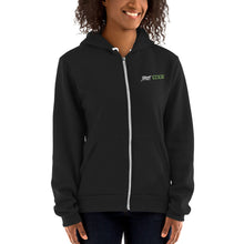 Load image into Gallery viewer, Street Code Embroidered Hoodie Sweater Green & White Letters (3 colors available)