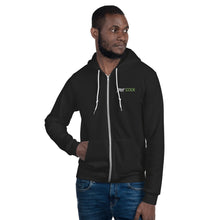 Load image into Gallery viewer, Street Code Embroidered Hoodie Sweater Green & White Letters (3 colors available)