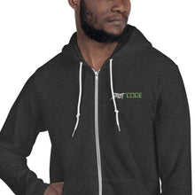 Load image into Gallery viewer, Street Code Embroidered Hoodie Sweater Green & White Letters (3 colors available)