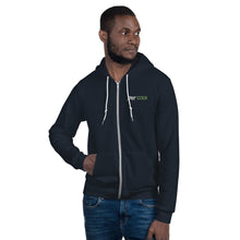 Load image into Gallery viewer, Street Code Embroidered Hoodie Sweater Green & White Letters (3 colors available)