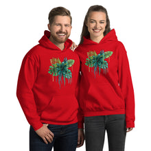 Load image into Gallery viewer, Melted Green Flower Unisex Hoodie (9 Colors Available)
