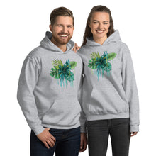 Load image into Gallery viewer, Melted Green Flower Unisex Hoodie (9 Colors Available)
