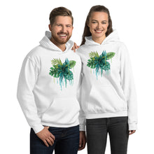 Load image into Gallery viewer, Melted Green Flower Unisex Hoodie (9 Colors Available)
