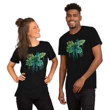 Load image into Gallery viewer, Melted Green Flower Unisex t-shirt (12 Colors Available)
