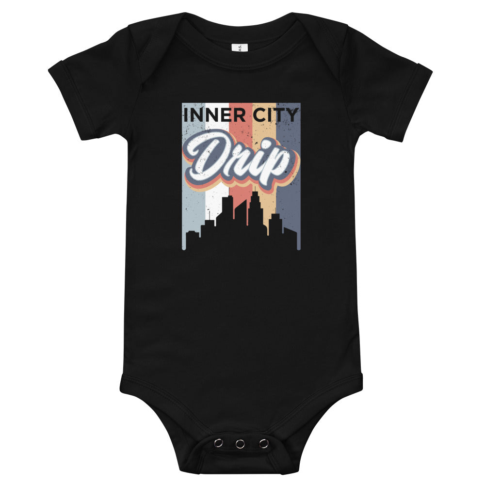 Kids Drip Baby short sleeve one piece 3-6m - 18-24m 7 (Colors)