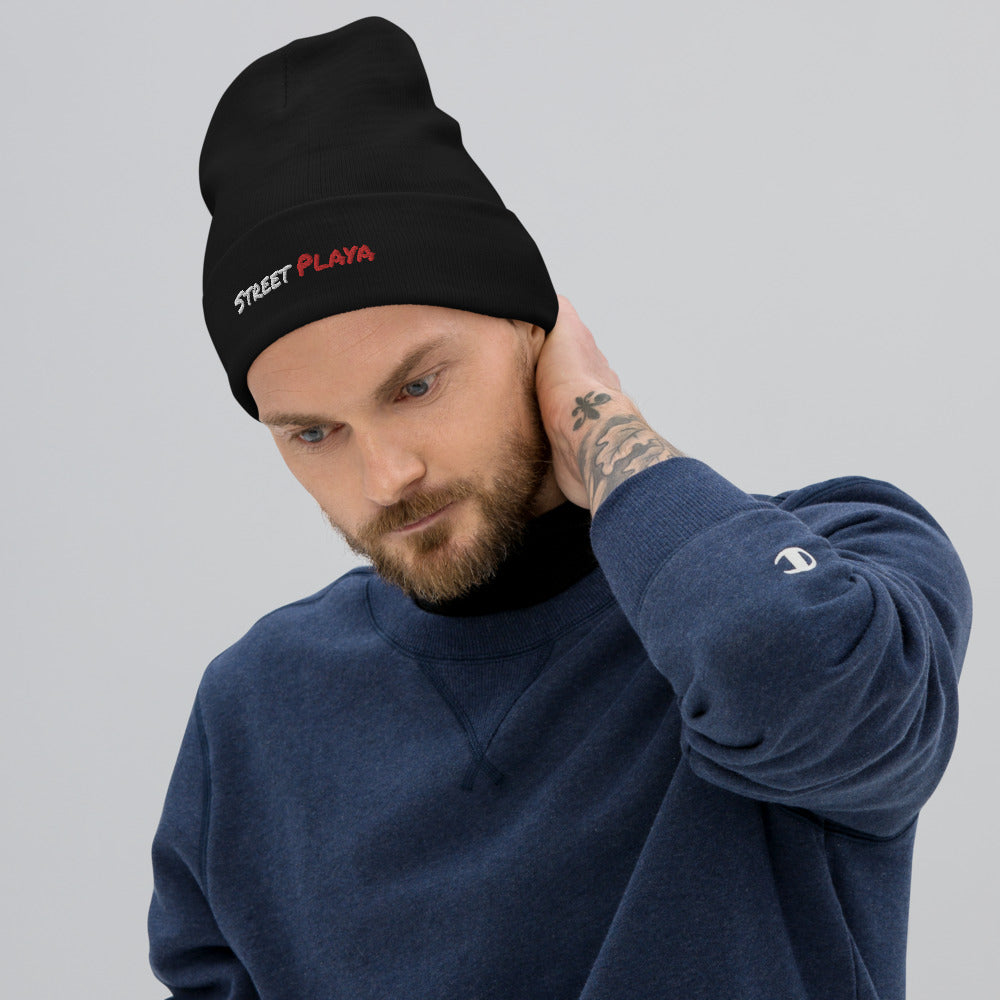 Street Playa Embroidered Beanie (2 Colors Available)