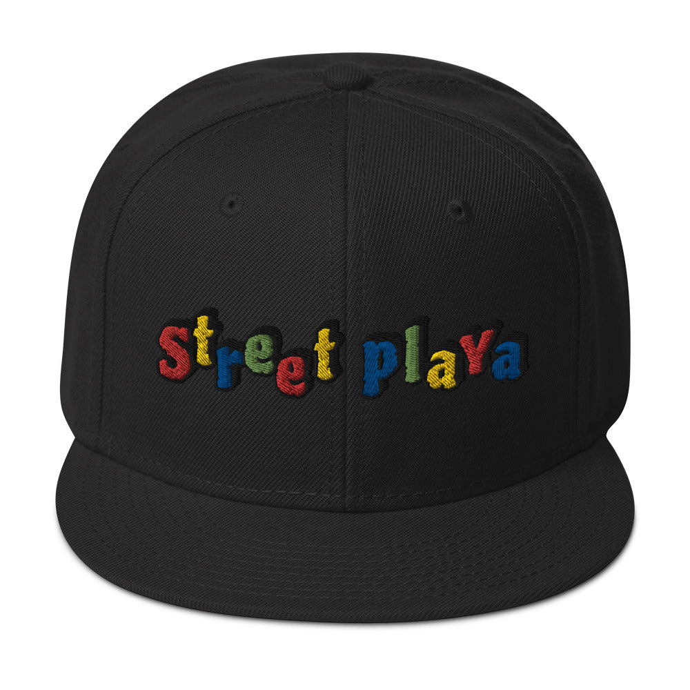 Street Playa Multicolor Snapback Hat (5 Colors Available)