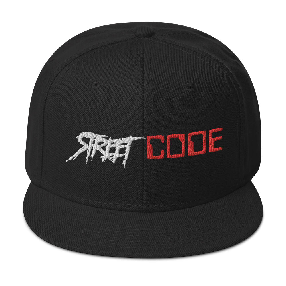 Street Code Snapback Hat (3 colors available)