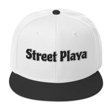 Load image into Gallery viewer, Street Playa black &amp; white letters Snapback Hat (8 Colors)
