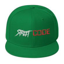 Load image into Gallery viewer, Street Code Snapback Hat (3 colors available)
