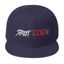 Load image into Gallery viewer, Street Code Snapback Hat (3 colors available)
