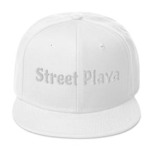 Load image into Gallery viewer, Street Playa white letters  Snapback Hat (6 Colors)
