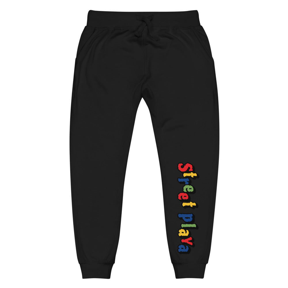 Street Playa Multicolor Unisex fleece sweatpants (4 Colors Available)