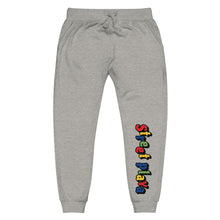 Load image into Gallery viewer, Street Playa Multicolor Unisex fleece sweatpants (4 Colors Available)
