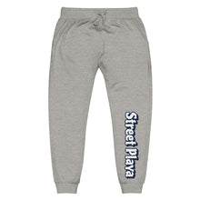 Load image into Gallery viewer, Street Playa Navy Blue Letters Unisex fleece sweatpants
