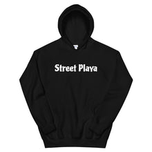 Load image into Gallery viewer, Street Playa white letters Unisex Hoodie (5 Colors Available)
