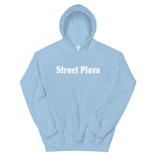 Load image into Gallery viewer, Street Playa white letters Unisex Hoodie (5 Colors Available)
