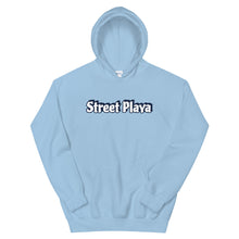 Load image into Gallery viewer, Street Playa Navy Blue Letters Unisex Hoodie (5 Colors Available)
