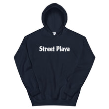 Load image into Gallery viewer, Street Playa white letters Unisex Hoodie (5 Colors Available)
