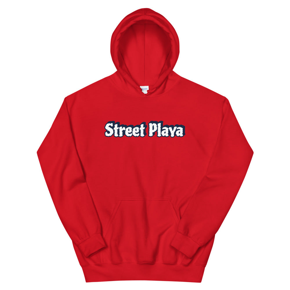 Street Playa Navy Blue Letters Unisex Hoodie (5 Colors Available)