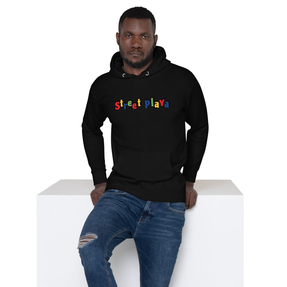 Street Playa Multi-Color Unisex Hoodie (2 Colors Available)