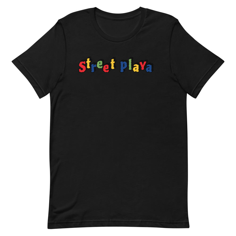 Street Playa Multicolor Short-Sleeve Unisex T-Shirt (13 Colors Available)