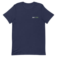 Load image into Gallery viewer, Street Code Embroidered Short-Sleeve Unisex T-Shirt white &amp; green letters (6 colors available)
