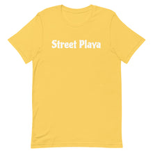 Load image into Gallery viewer, Street Playa Short-Sleeve Unisex T-Shirt White Letters (14 Colors Available)
