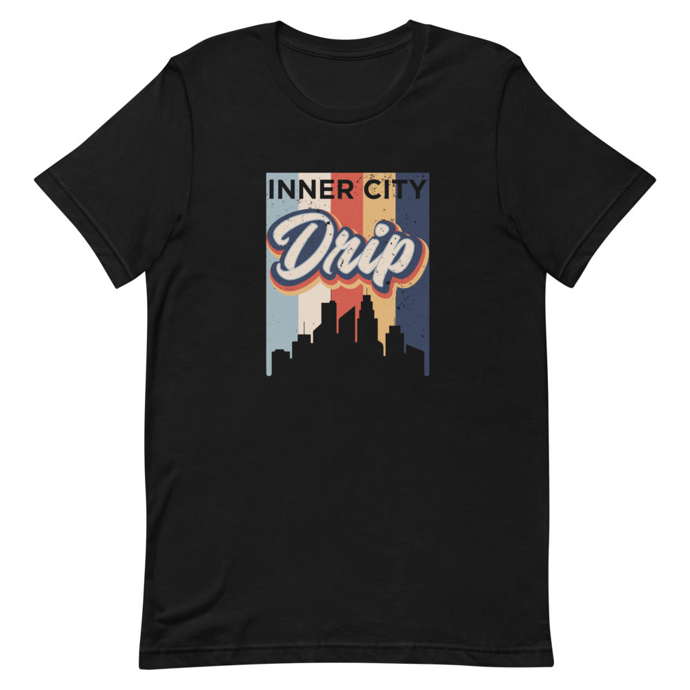 Inner City Drip Multicolor Short-Sleeve Unisex T-Shirt (13 Colors Available)