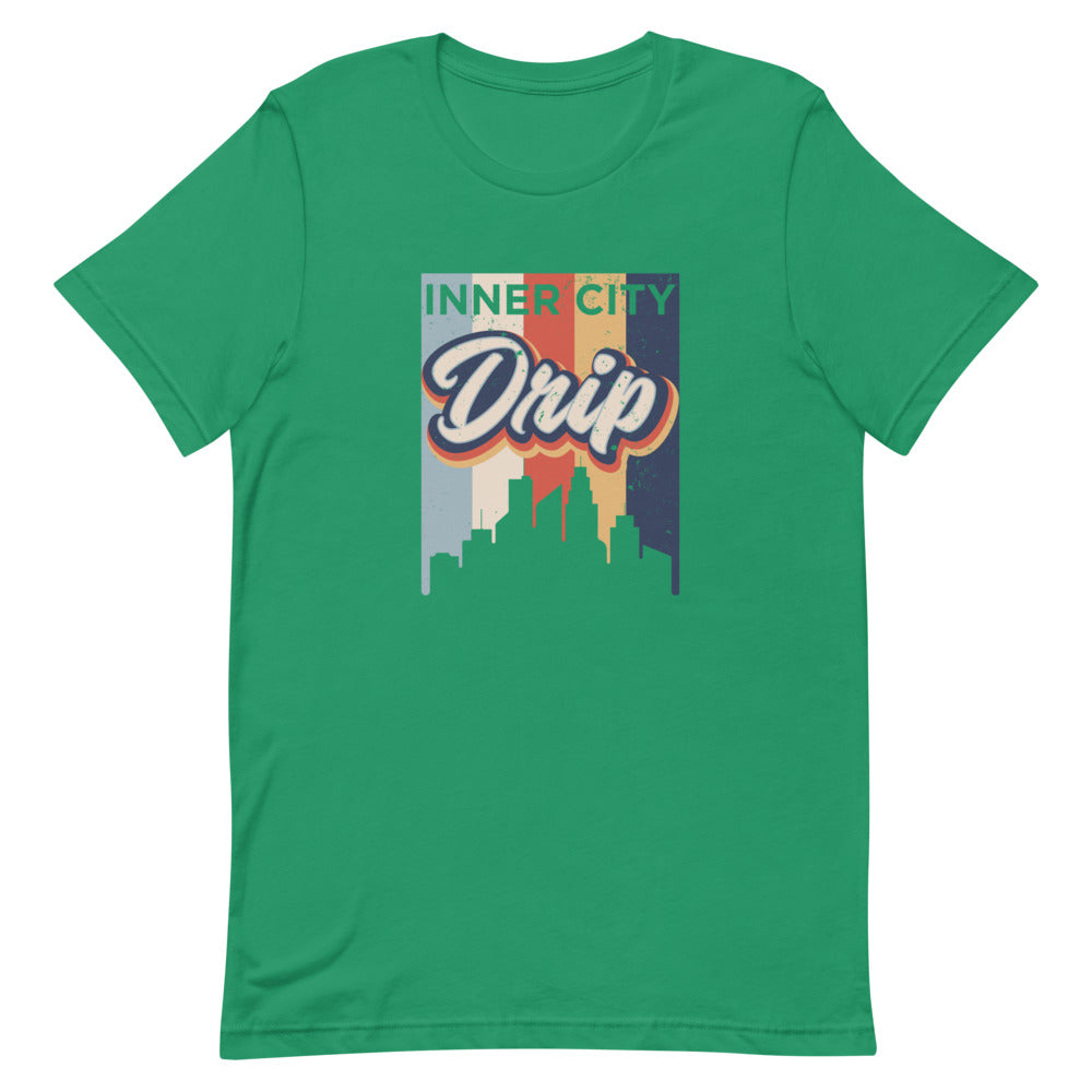 Inner City Drip Multicolor Short-Sleeve Unisex T-Shirt (13 Colors Avai