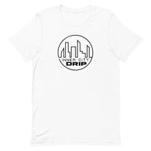 Load image into Gallery viewer, Inner City Drip Short-Sleeve Unisex T-Shirt black letters (5 colors available)
