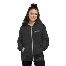 Load image into Gallery viewer, Street Code Embroidered Hoodie Sweater Green &amp; White Letters (3 colors available)
